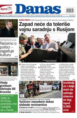 Danas - broj 7974, 30. jul 2019.