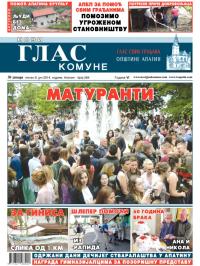 Novi glas komune, Apatin - broj 264, 6. jun 2014.