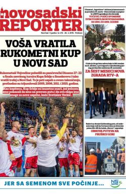 Novosadski reporter - broj 215, 28. mar 2019.