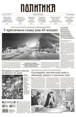 Politika - broj 39974, 18. mar 2025.