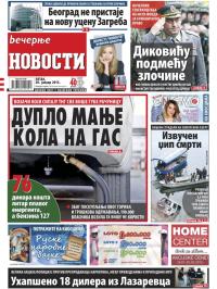 Večernje novosti - broj 1426, 30. jan 2015.