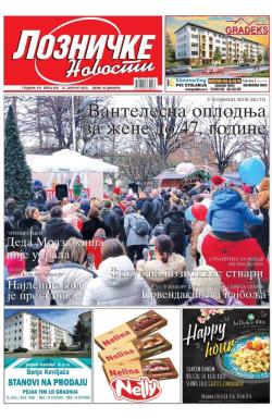 Lozničke novosti - broj 826, 12. jan 2024.