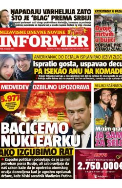 Informer - broj 3273, 20. jan 2023.