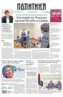 Politika - broj 40028, 15. maj 2025.