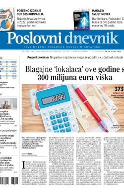 Poslovni Dnevnik - broj 4934, 29. sep 2023.