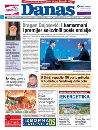 Danas - broj 6931, 20. sep 2016.