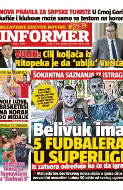 Informer - broj 2818, 27. jul 2021.