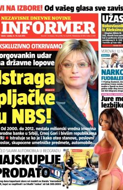 Informer - broj 567, 15. mar 2014.
