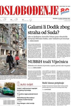 Oslobođenje - broj 27272, 12. apr 2023.