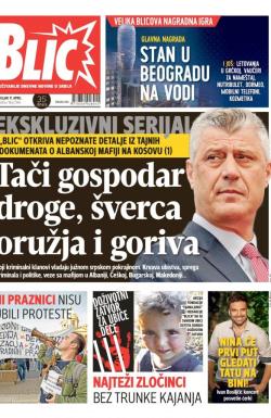 Blic - broj 7246, 17. apr 2017.