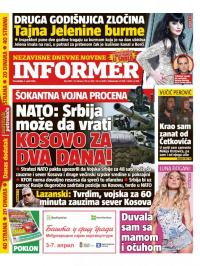 Informer - broj 1807, 2. apr 2018.