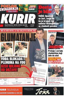 Kurir - broj 3963, 10. mar 2025.