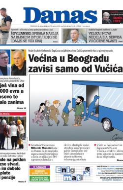Danas - broj 9738, 14. okt 2024.