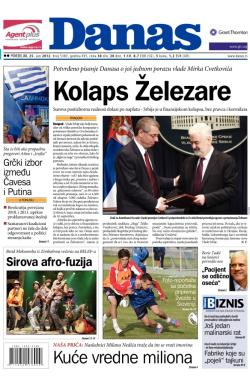 Danas - broj 5383, 25. jun 2012.