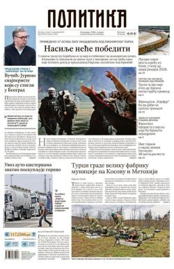 Politika - broj 40201, 4. nov 2025.