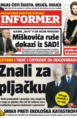 Informer - broj 173, 27. nov 2012.