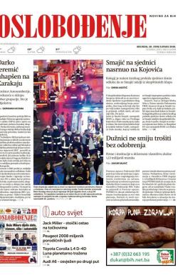 Oslobođenje - broj 24.999, 29. jun 2016.
