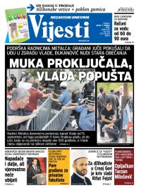 Vijesti - broj 5934, 3. okt 2014.