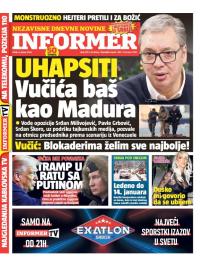 Informer - broj 4178, 9. jan 2026.