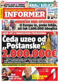 Informer - broj 1019, 7. sep 2015.