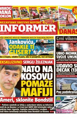 Informer - broj 1601, 31. jul 2017.