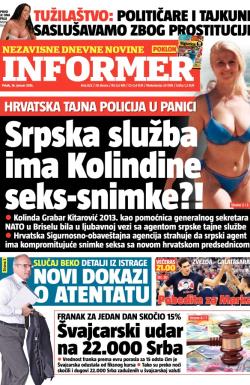 Informer - broj 823, 16. jan 2015.