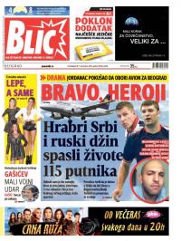 Blic - broj 6760, 7. dec 2015.