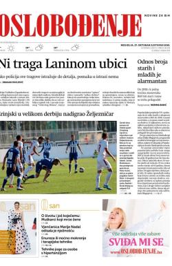 Oslobođenje - broj 26191, 27. okt 2019.