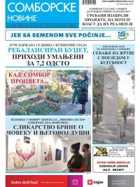 Somborske novine - broj 3461, 23. okt 2020.