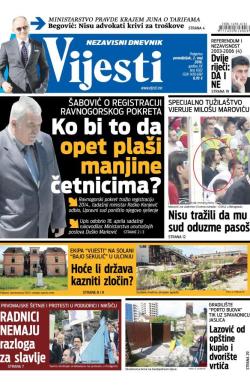 Vijesti - broj 6502, 2. maj 2016.