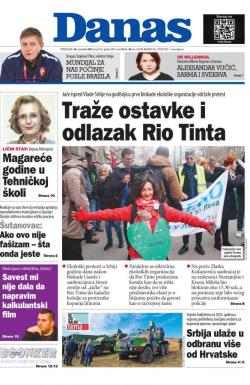 Danas - broj 9163, 28. nov 2022.