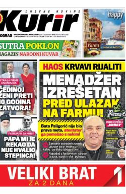 Kurir - broj 566, 2. sep 2015.