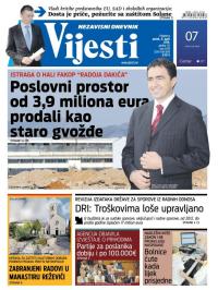 Vijesti - broj 6479, 8. apr 2016.