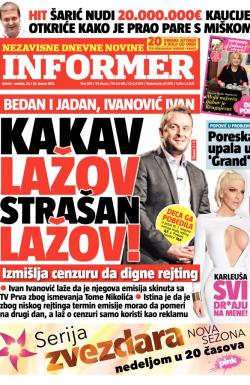 Informer - broj 830, 24. jan 2015.