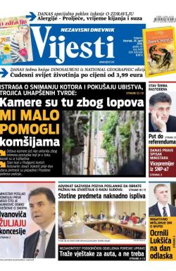 Vijesti - broj 6499, 28. apr 2016.