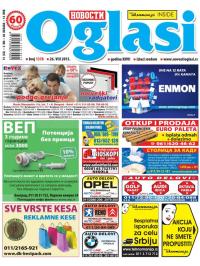 Novosti oglasi - broj 1378, 26. avg 2015.