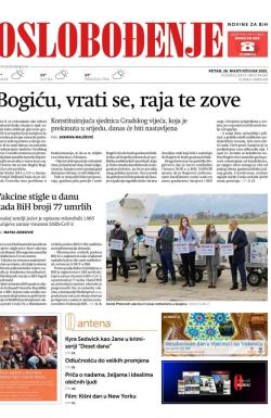 Oslobođenje - broj 26643, 26. mar 2021.
