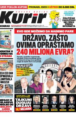 Kurir - broj 160, 16. jul 2014.