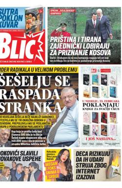 Blic - broj 8263, 21. feb 2020.