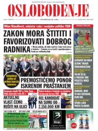 Oslobođenje - broj 24.566, 20. apr 2015.