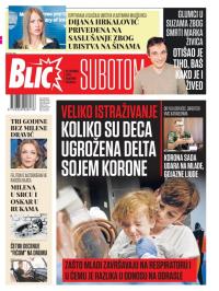 Blic - broj 8849, 16. okt 2021.