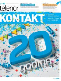 Telenor Kontakt - broj 19, 1. jun 2016.