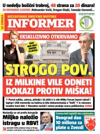 Informer - broj 204, 4. jan 2013.