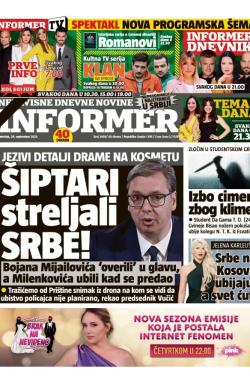 Informer - broj 3484, 28. sep 2023.