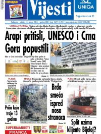Vijesti - broj 5677, 18. jan 2014.
