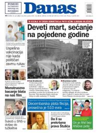 Danas - broj 8562, 9. mar 2021.