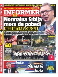 Informer - broj 4128, 6. nov 2025.