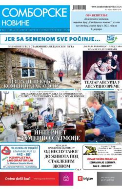 Somborske novine - broj 3469, 18. dec 2020.