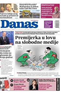 Danas - broj 9273, 8. apr 2023.