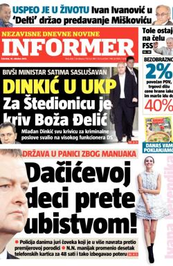 Informer - broj 438, 10. okt 2013.